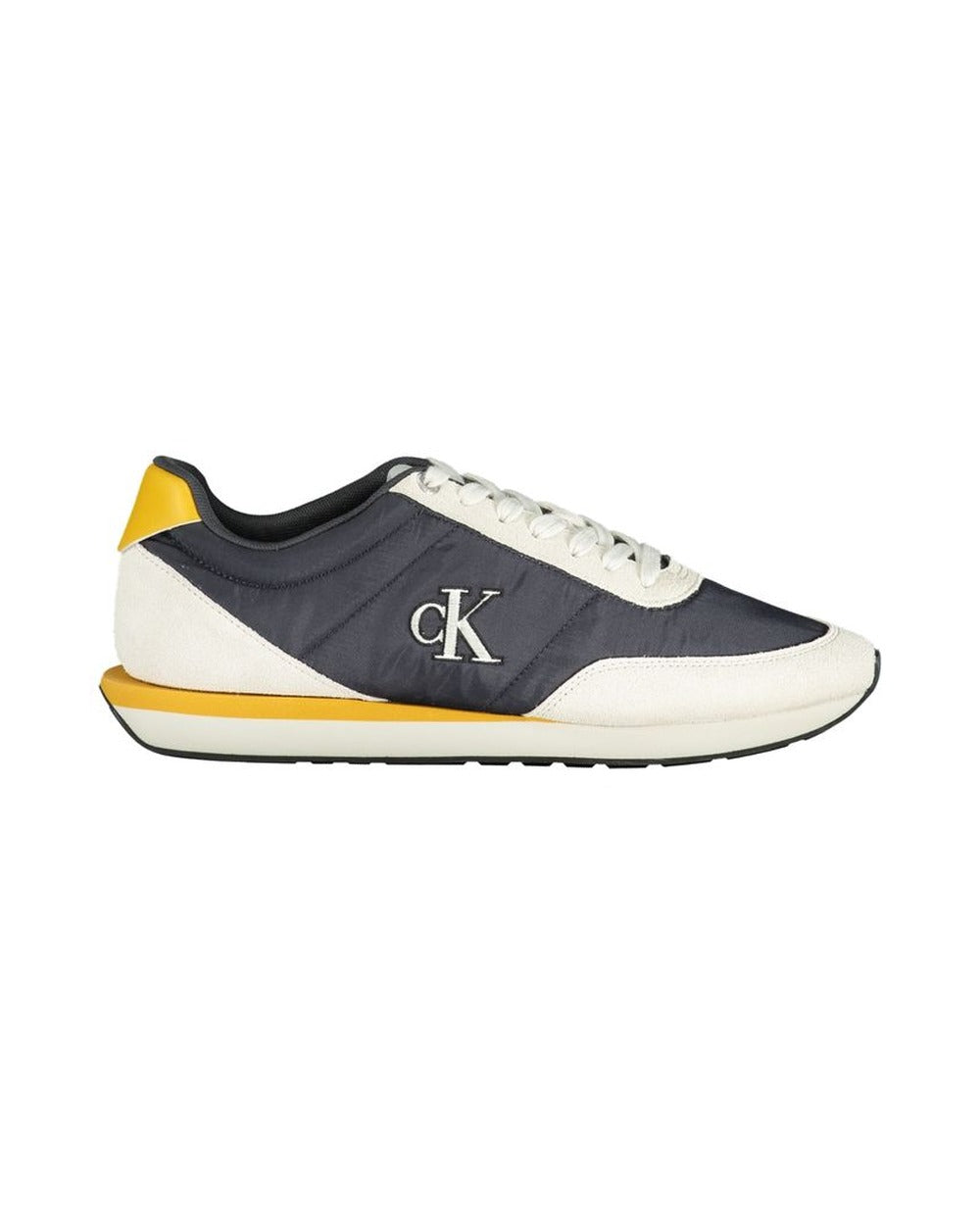 Calvin Klein Blue Recycled Polyester Men Sneaker