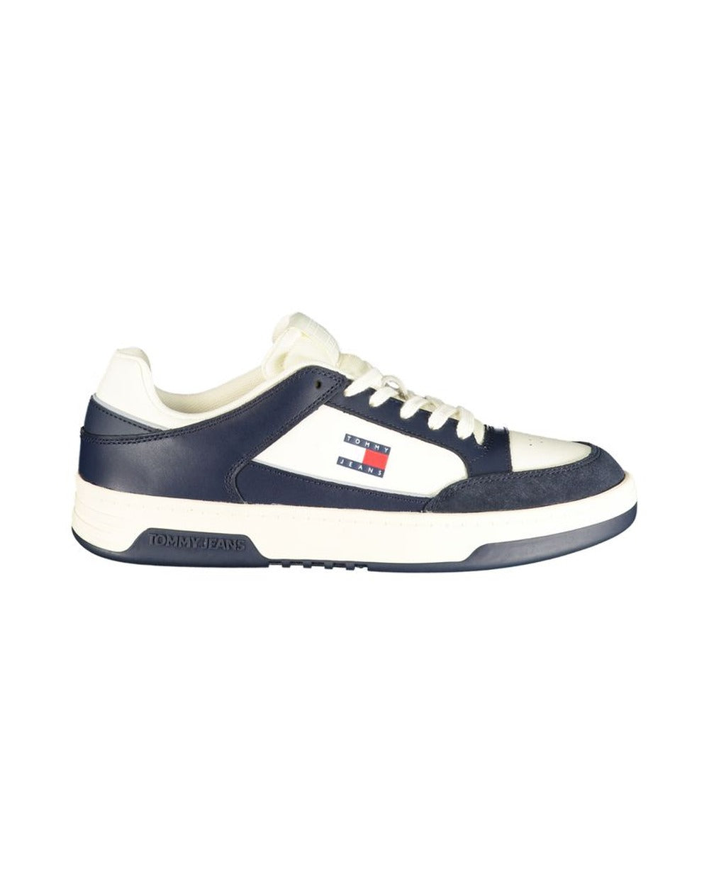 Tommy Hilfiger Bianco Polyurethane Men Sneaker
