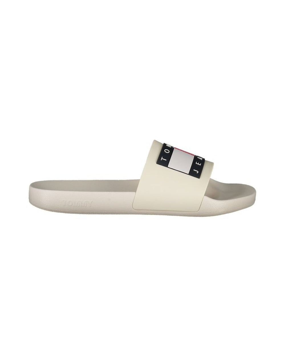 Tommy Hilfiger Beige Polyurethane Men's Slipper