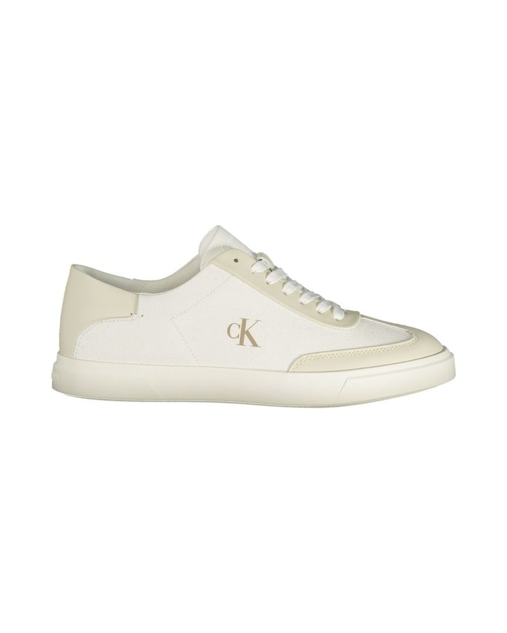 Calvin Klein Bianco Polyester Woman Sneaker