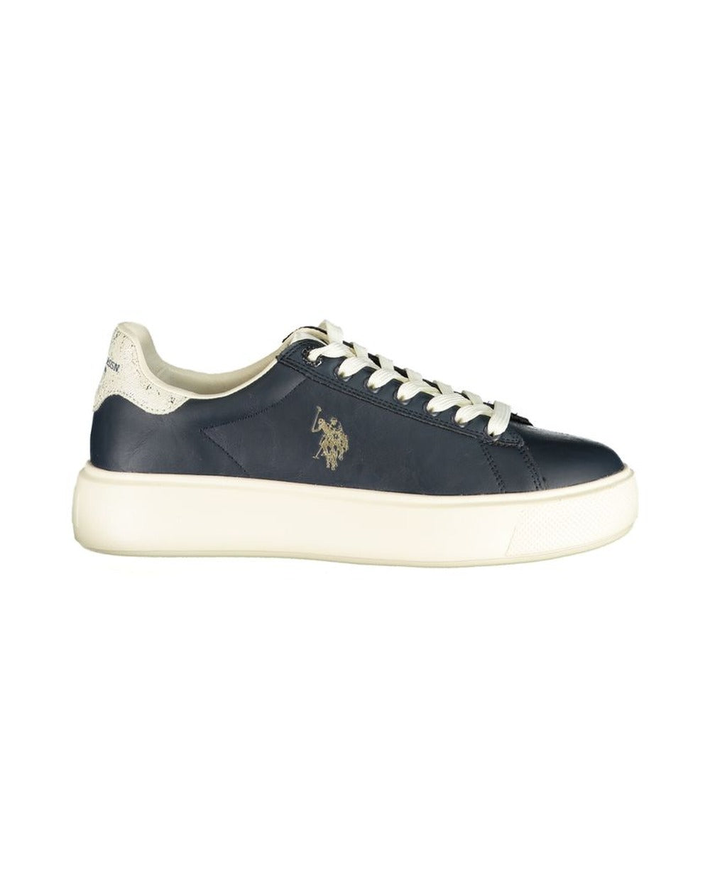 U.S. POLO ASSN. Blue Polyurethane Womens Sneaker