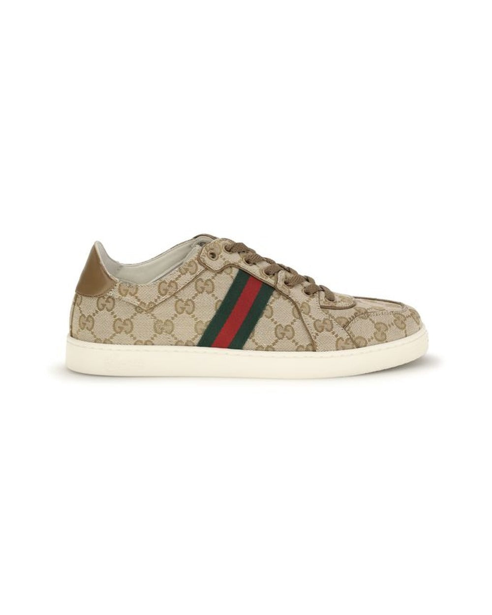 Gucci Beige Fabric Athletic Sneakers