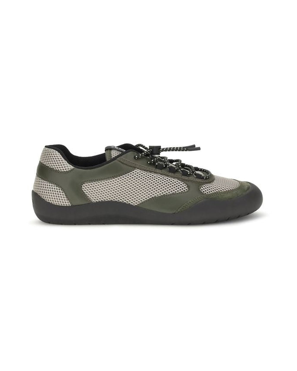 Prada Bicolor Polyester Athletic Sneakers