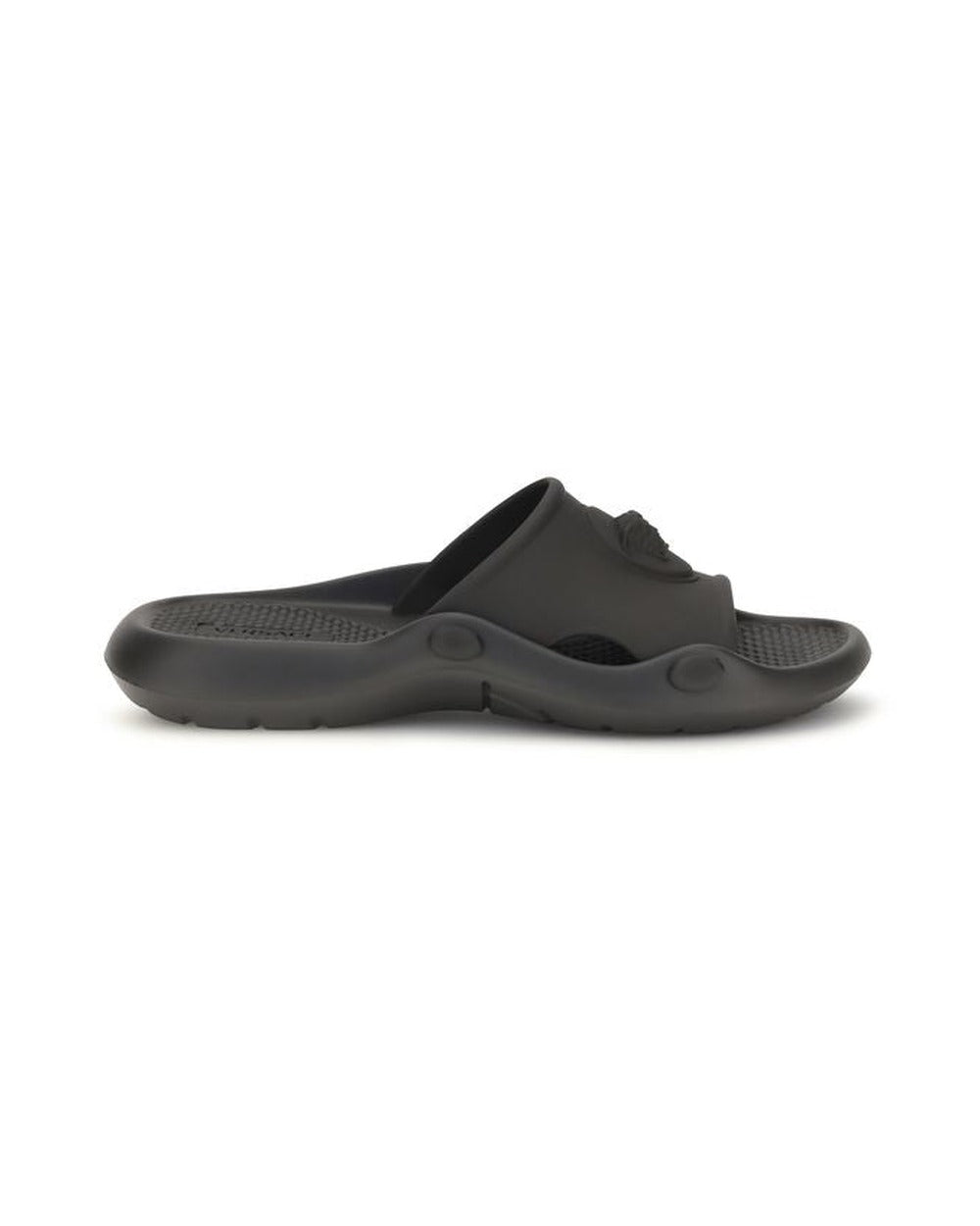 Versace Black Rubber Sandals