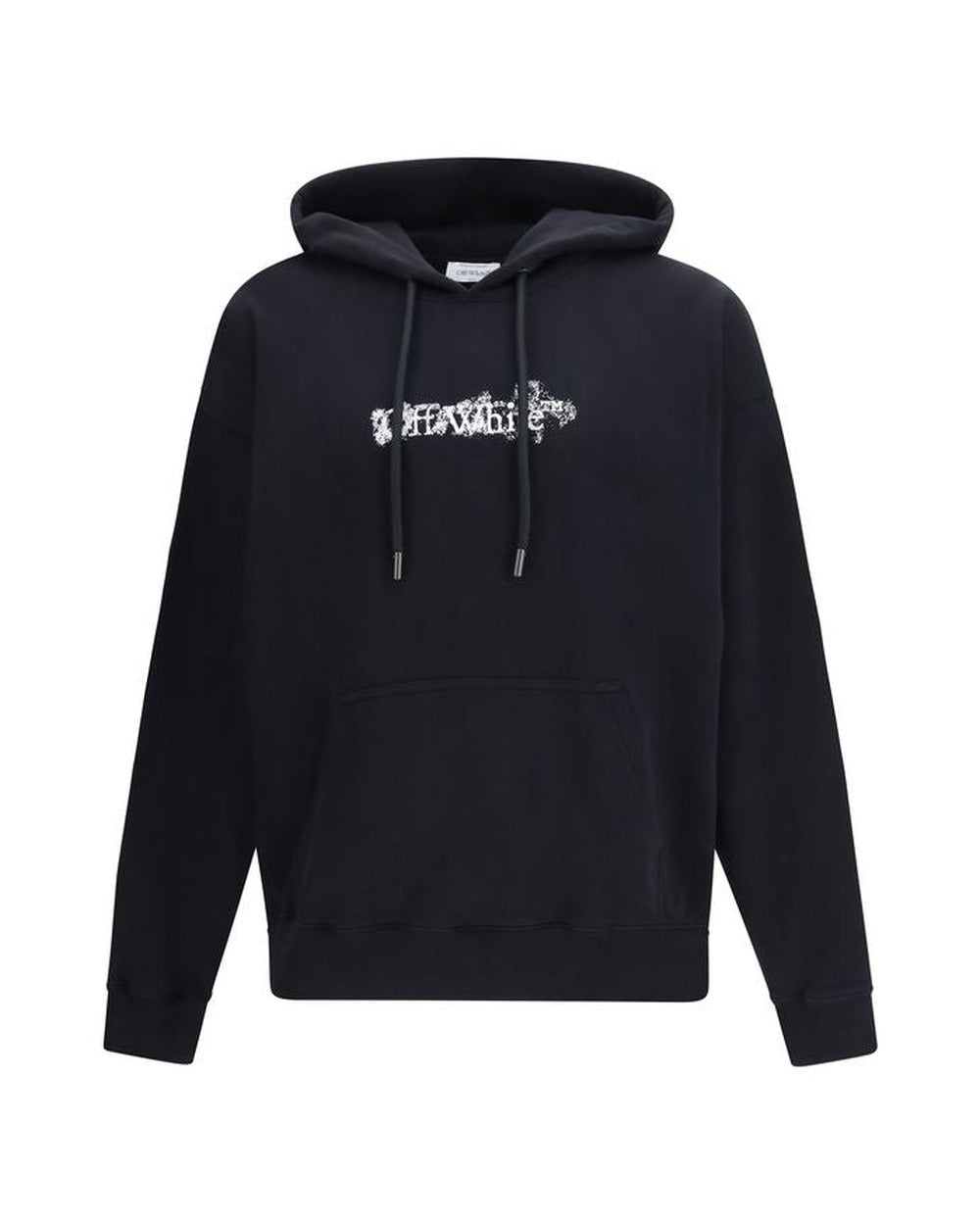 Off-White Black Cotton Sweatshirt