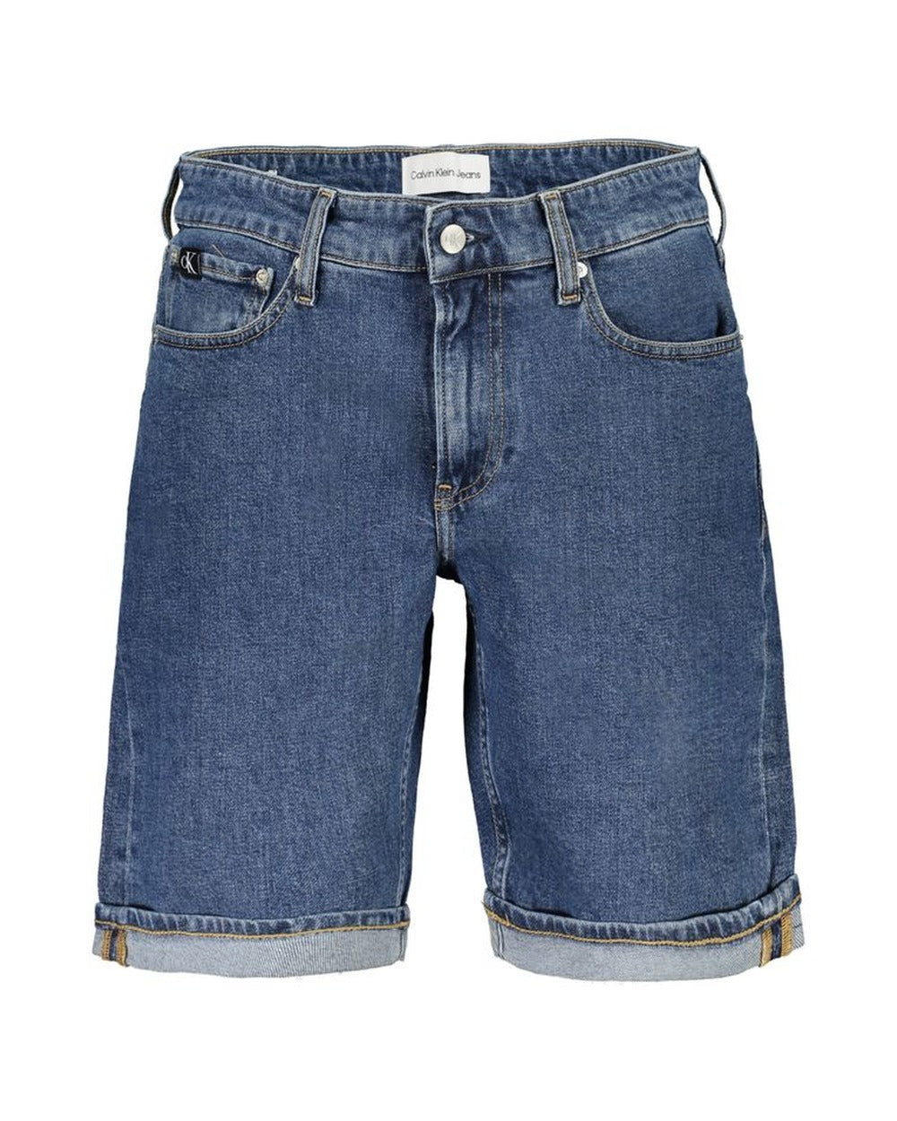 Calvin Klein Blu Cotton Men Short