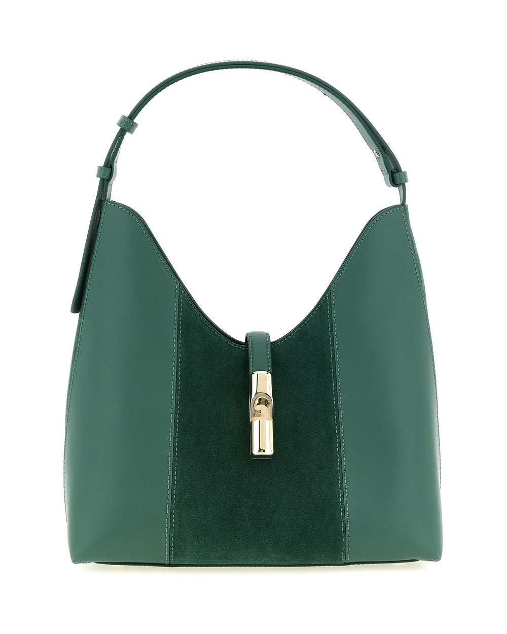 Furla Bicolor Calfskin Shoulder Bag