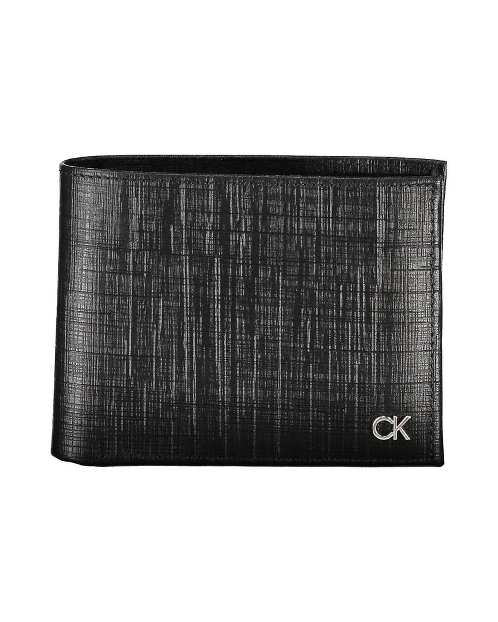 Calvin Klein Black Leather Mens Wallet