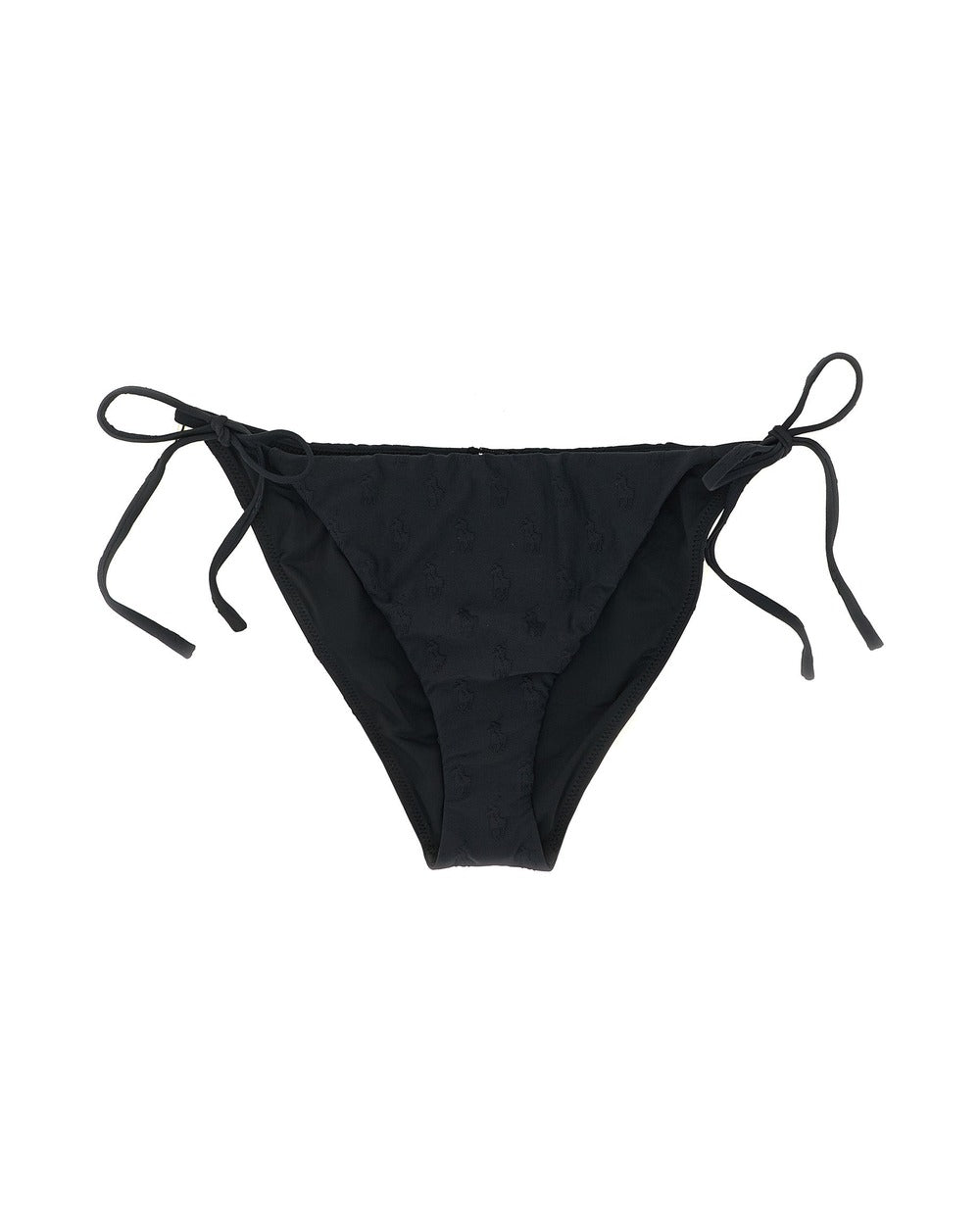Polo Ralph Lauren Black Recycled Polyester Bikini