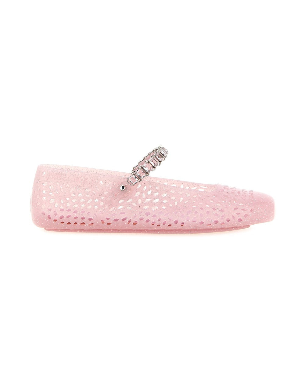Jimmy Choo Multicolor Plastic Ballet Flats