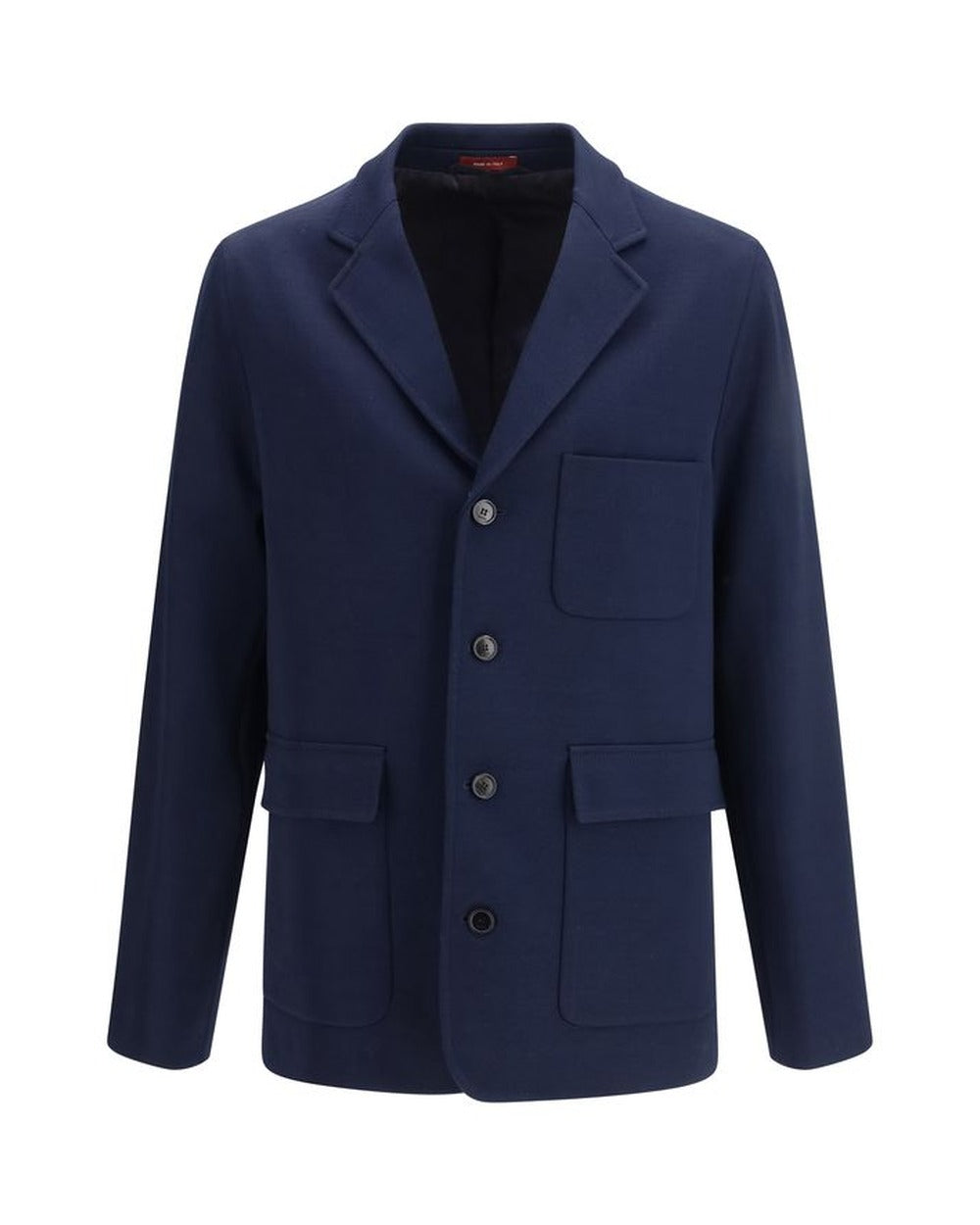 Gucci Blue Cotton Full-Length Jacket
