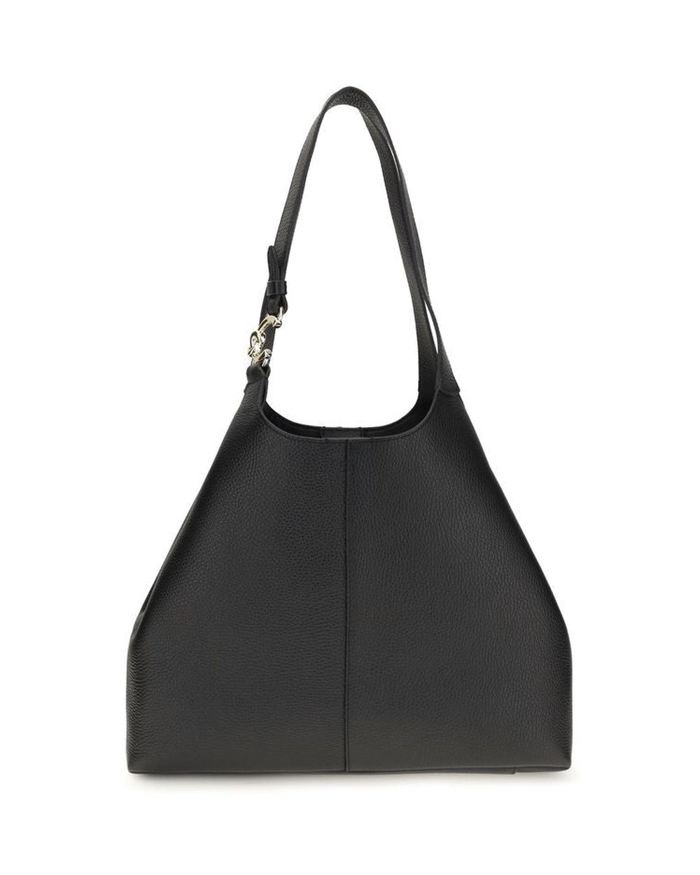 Coccinelle Black Calf Leather Bos Taurus Shoulder Bag