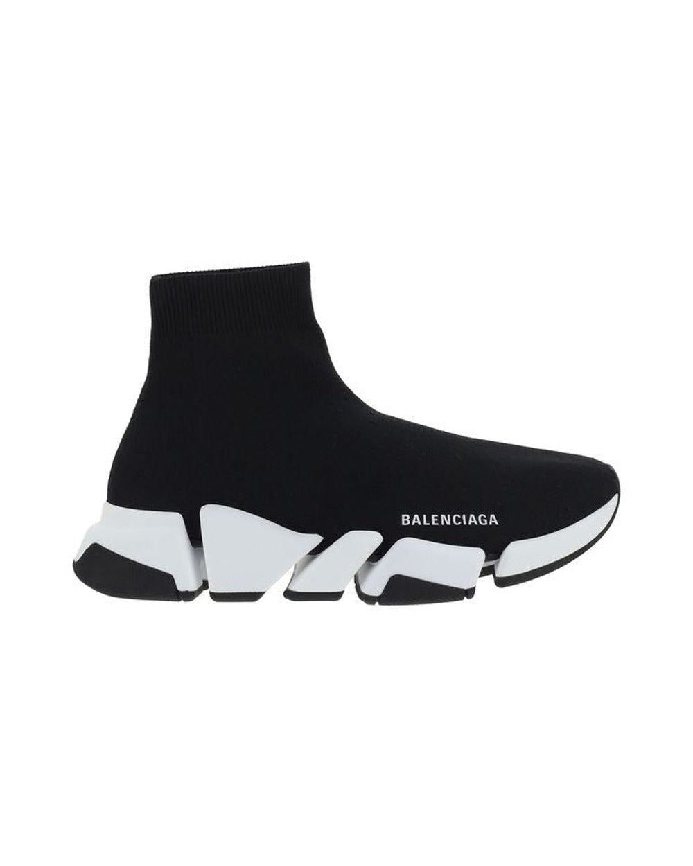 Balenciaga Black Polyester Athletic Sneakers