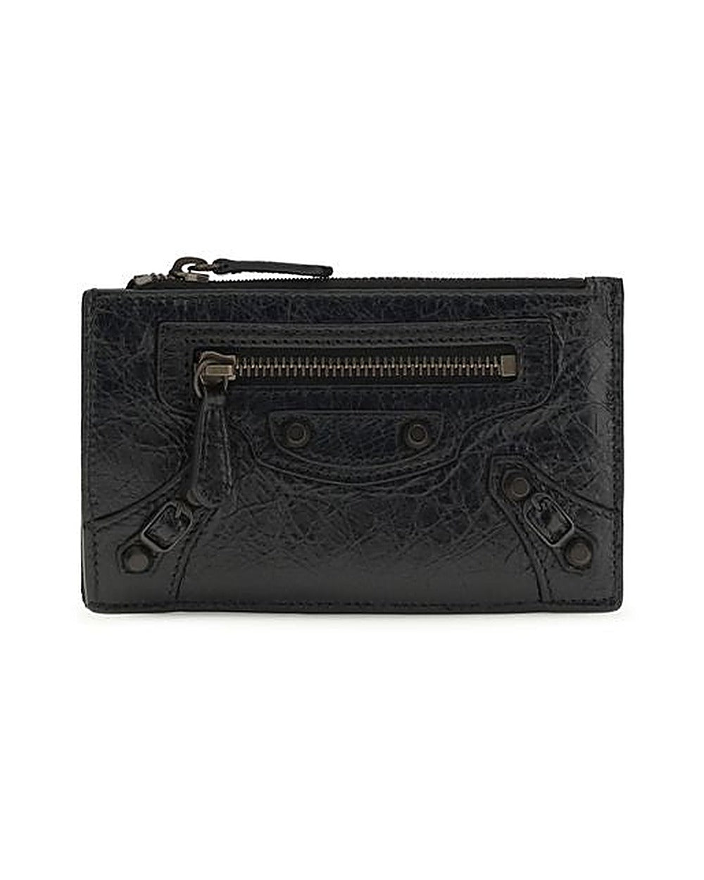 Balenciaga Black Lamb Ovis Aries Aries Wallet