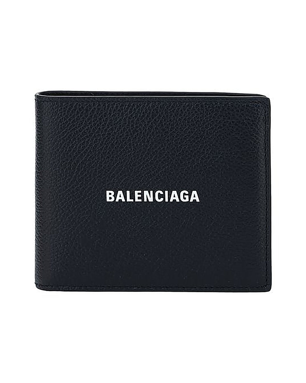 Balenciaga Black Calf Leather Bos Taurus Wallet