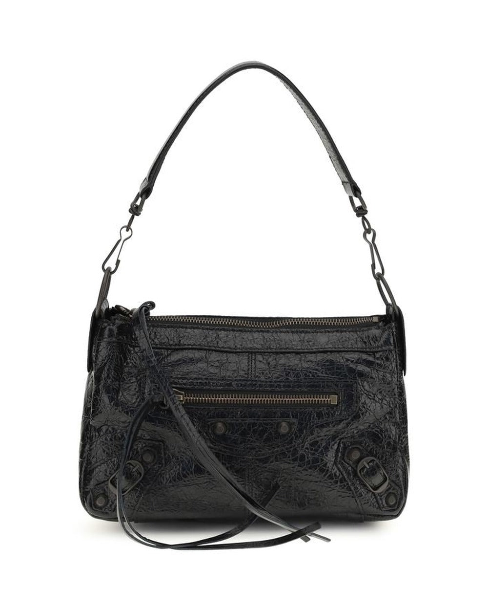 Balenciaga Black Lamb Ovis Aries Aries Handbag