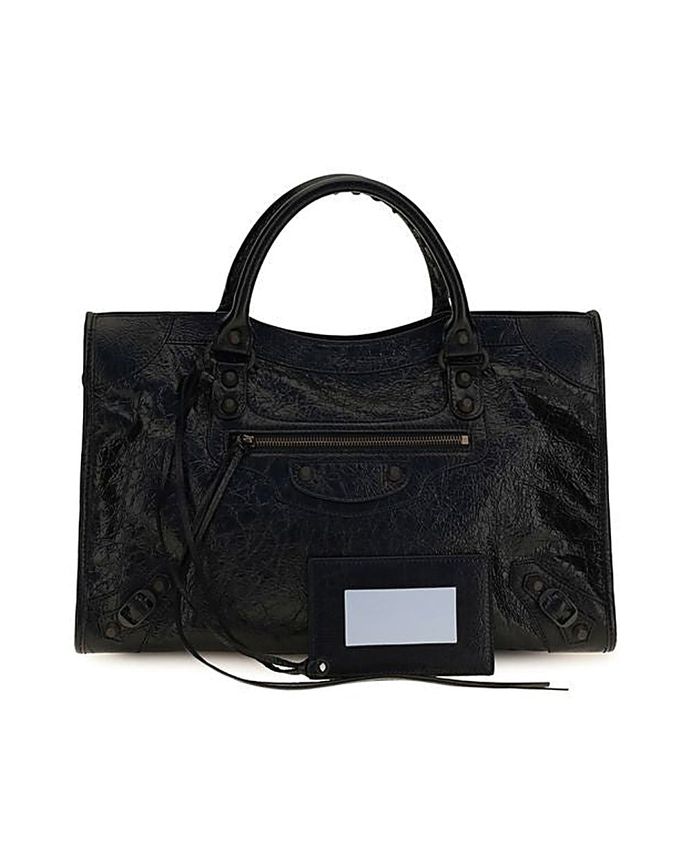 Balenciaga Black Lamb Ovis Aries Aries Handbag