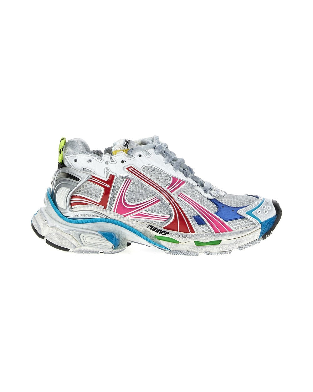 Balenciaga Multicolor Polyester Athletic Sneakers