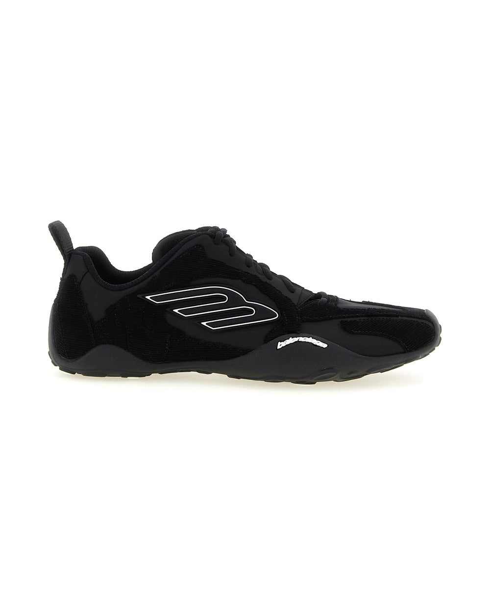 Balenciaga Black Polyester Athletic Sneakers