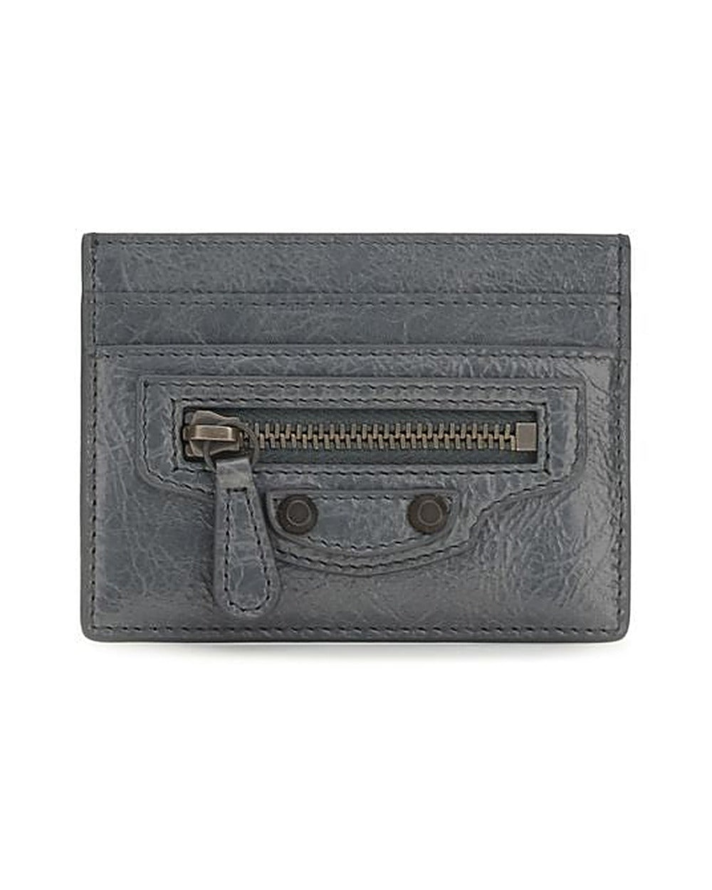 Balenciaga Gray Lamb Ovis Aries Aries Wallet
