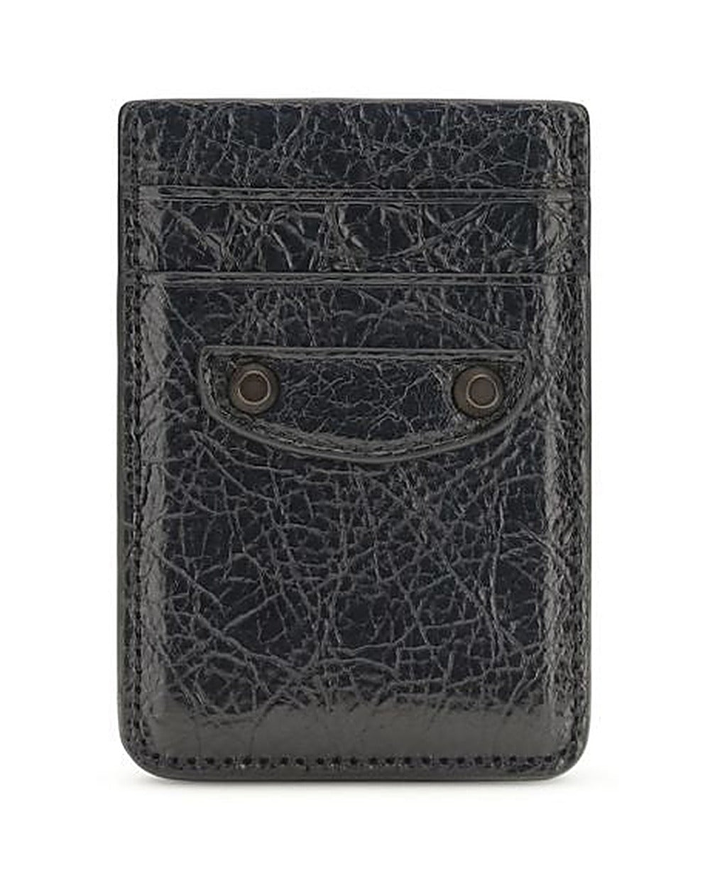 Balenciaga Black Lamb Ovis Aries Aries Wallet