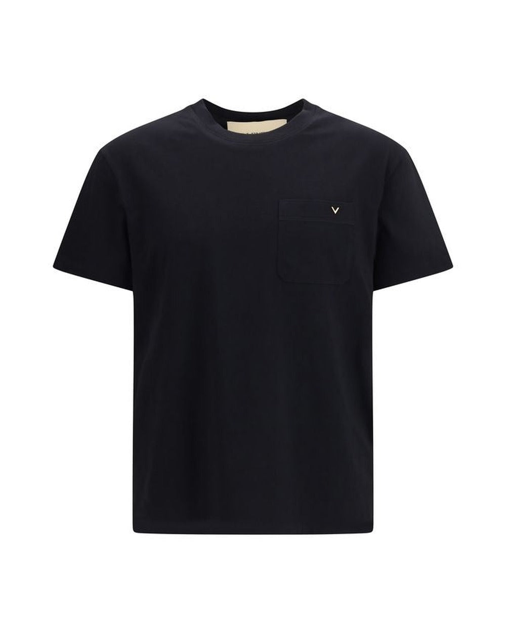 Valentino Garavani Black Cotton T-Shirt