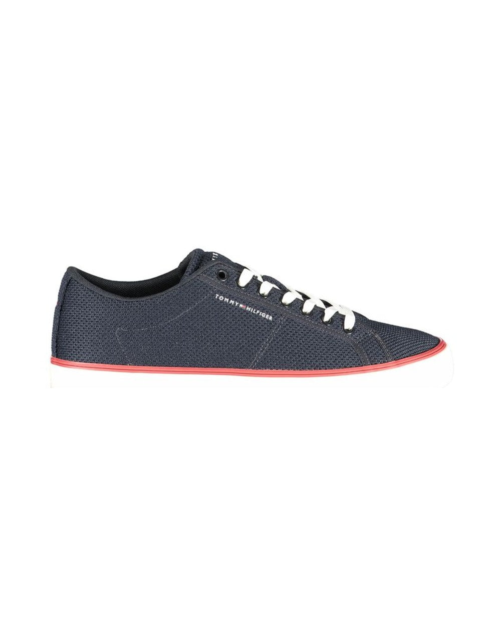 Tommy Hilfiger Blue Polyester Men's Sneaker