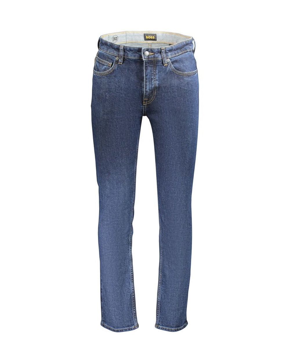 Hugo Boss Blue Cotton Men's Jeans