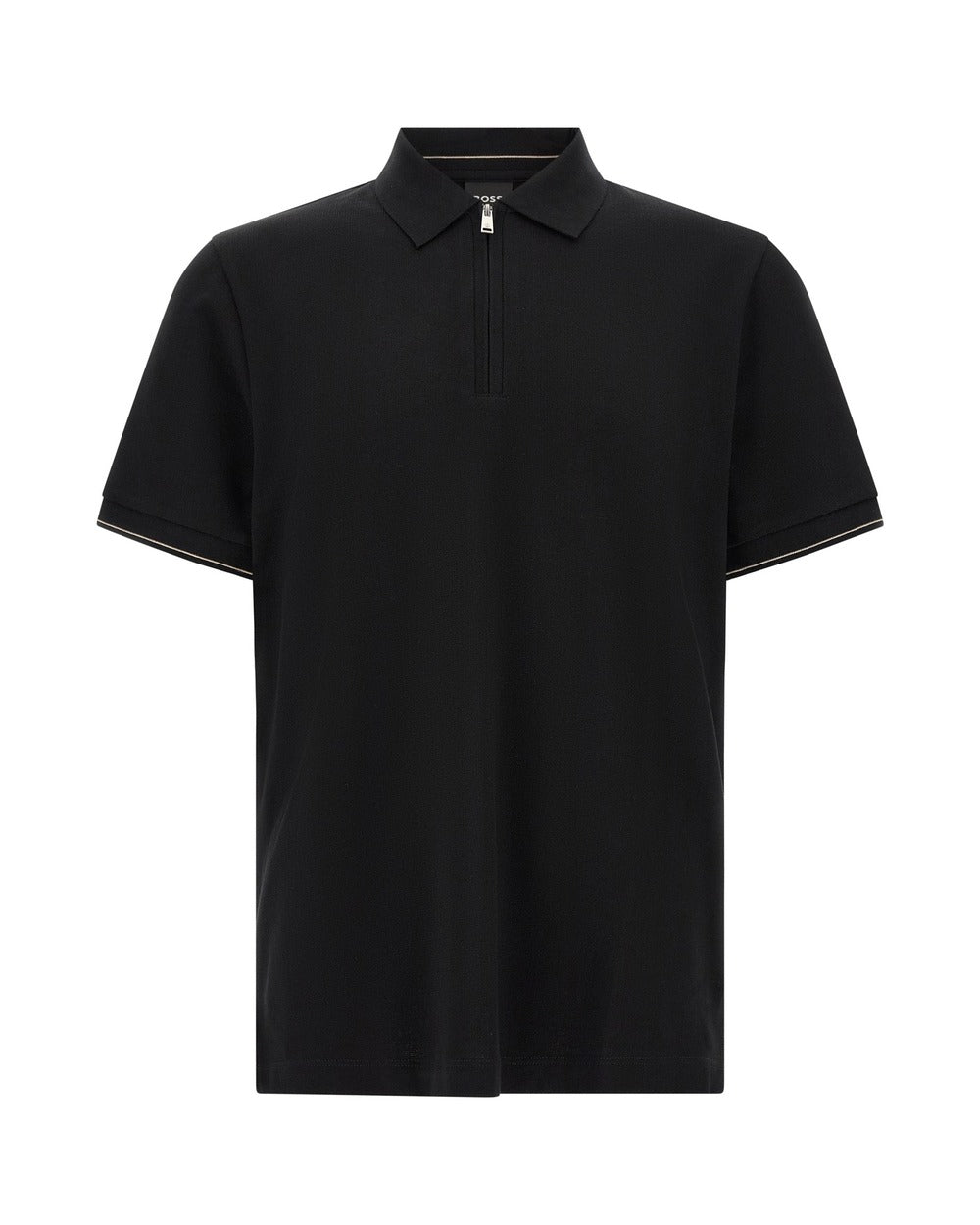 Hugo Boss Black Cotton Polo Shirt