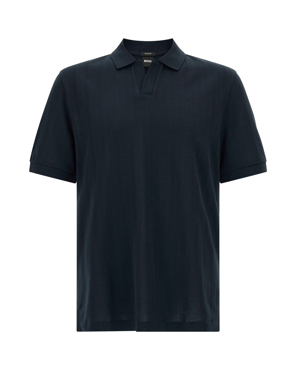 Hugo Boss Blue Cotton Polo Shirt