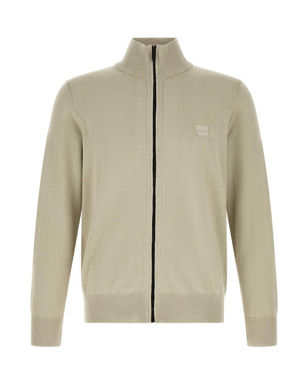 Hugo Boss Beige Cotton Cardigan