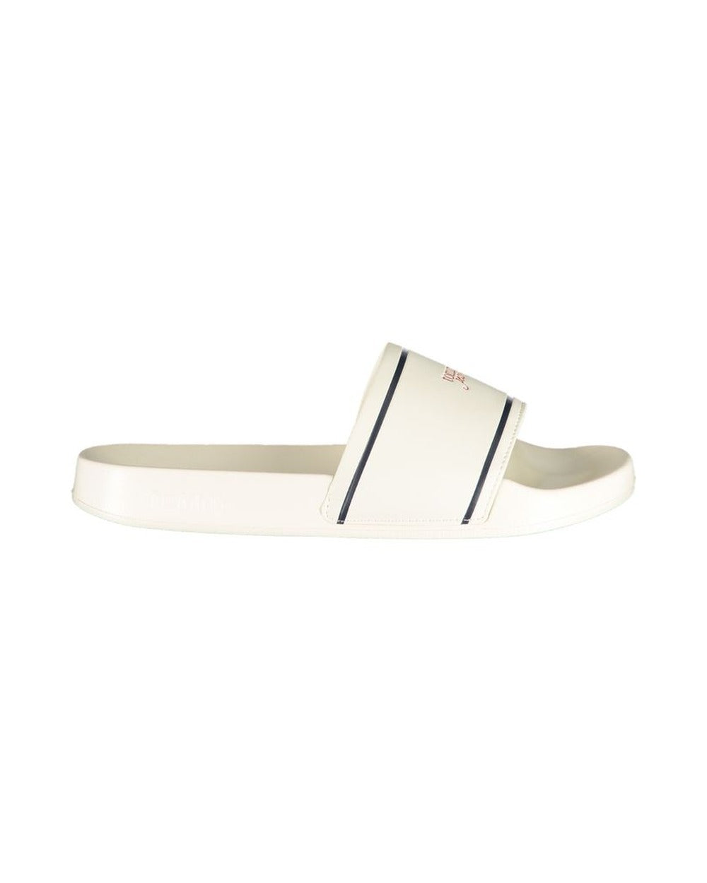 Tommy Hilfiger White Polyurethane Women's Slipper