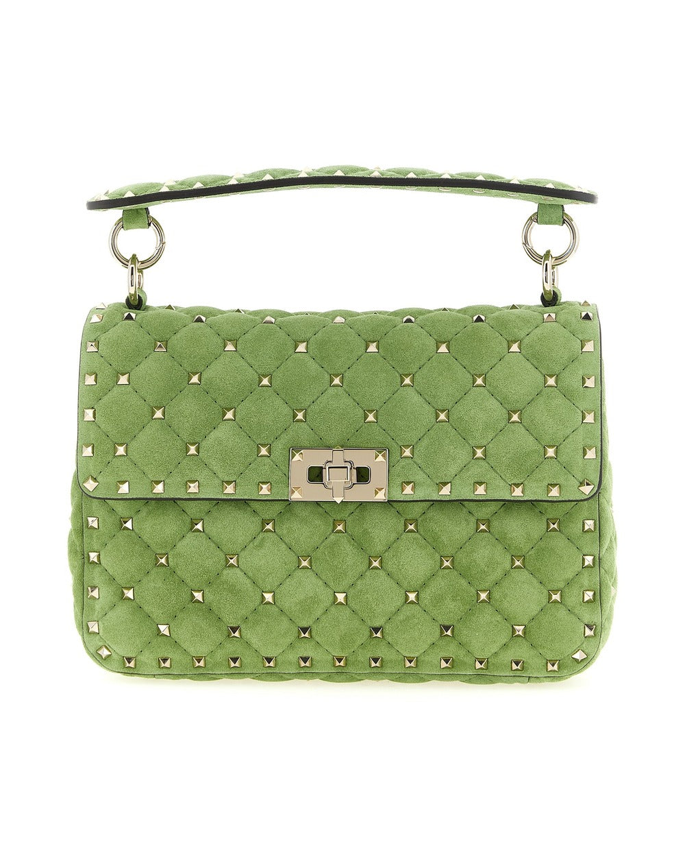 Valentino Garavani Bicolor Calfskin Shoulder Bag