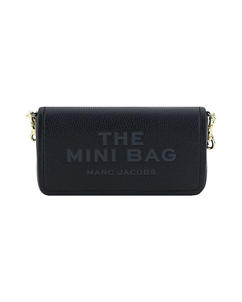 Marc Jacobs Black Calf Leather Bos Taurus Shoulder Bag