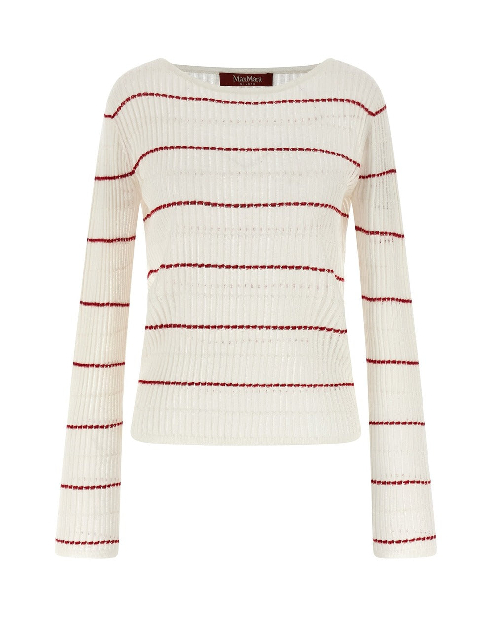 Max Mara White Silk Cardigan