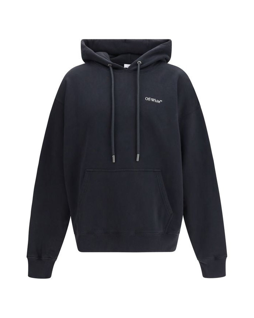 Off-White Black Cotton Sweatshirt