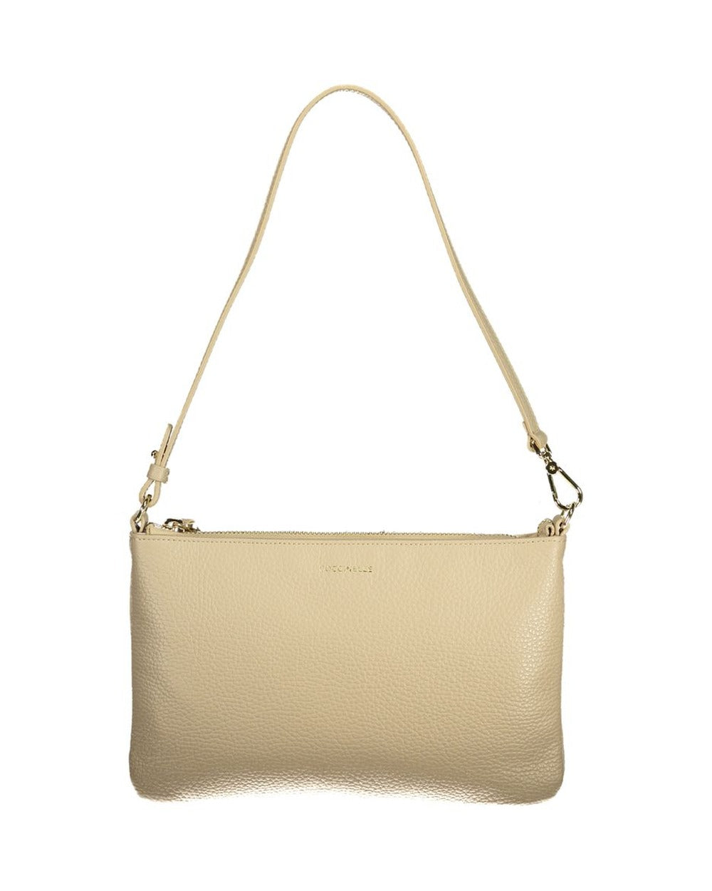 Coccinelle Beige Leather Women Handbag