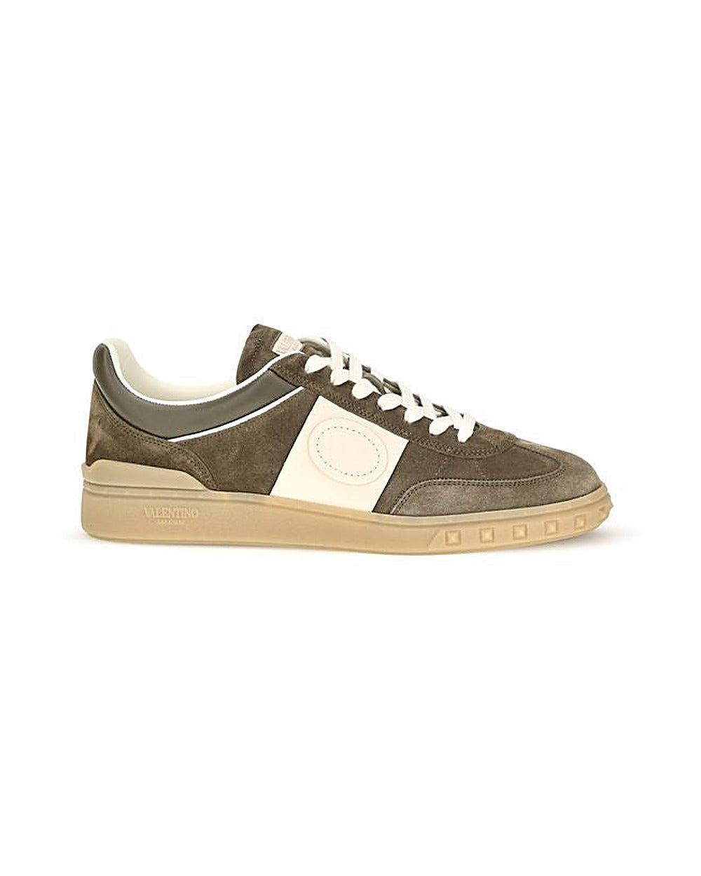 Valentino Garavani Bicolor Calf Leather Bos Taurus Low Top Sneakers