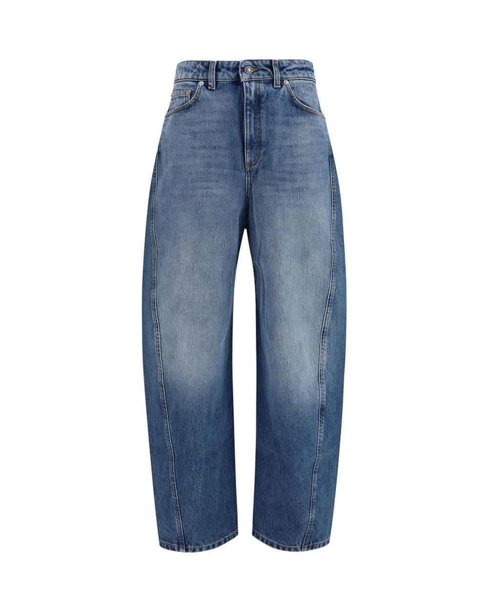 Givenchy Blue Cotton Relaxed Fit Jeans