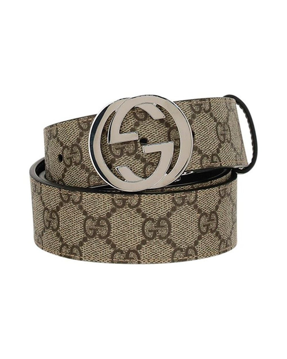 Gucci Brown Cotton Regular Belt