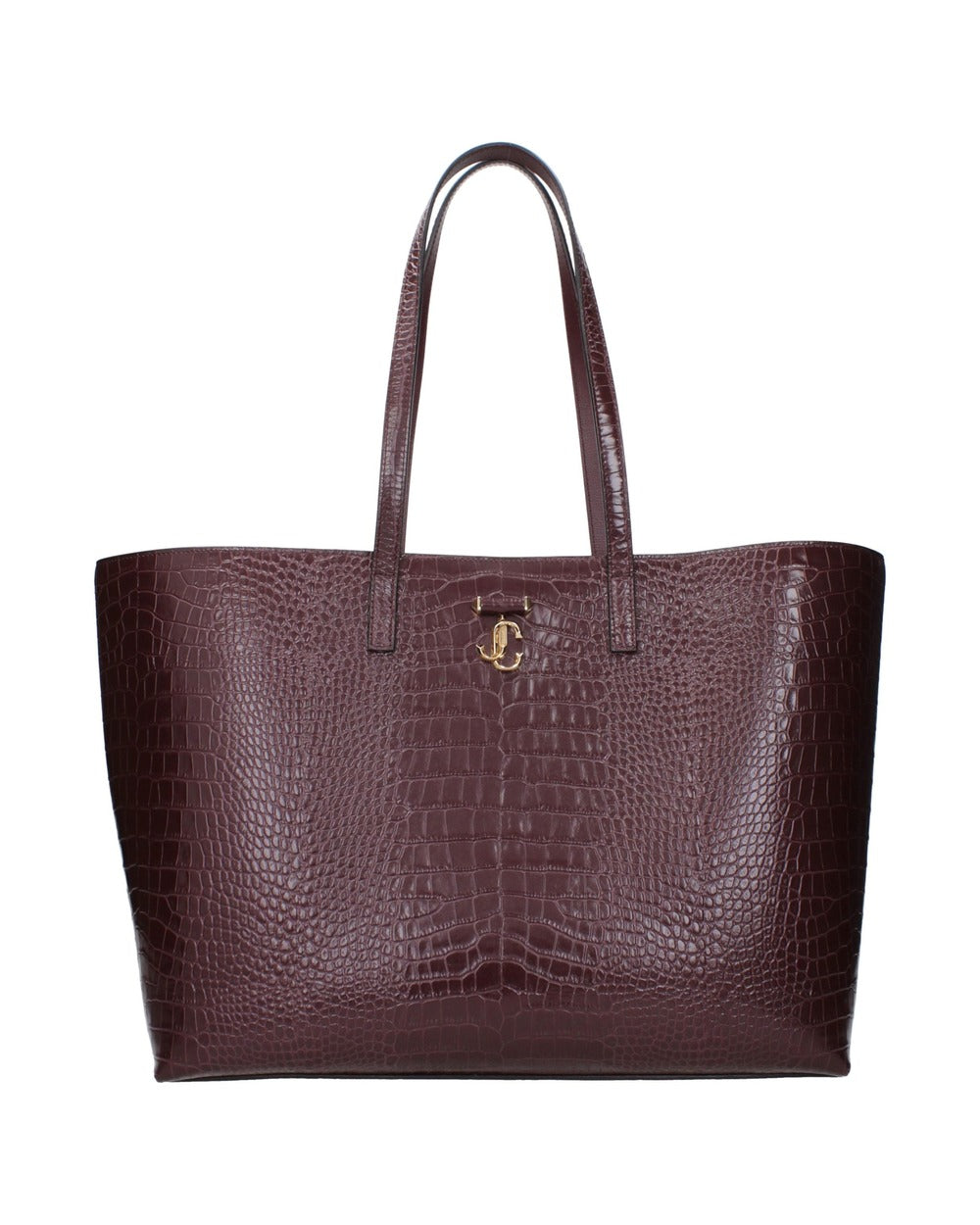 Jimmy Choo Red Leather Shoulder Bag
