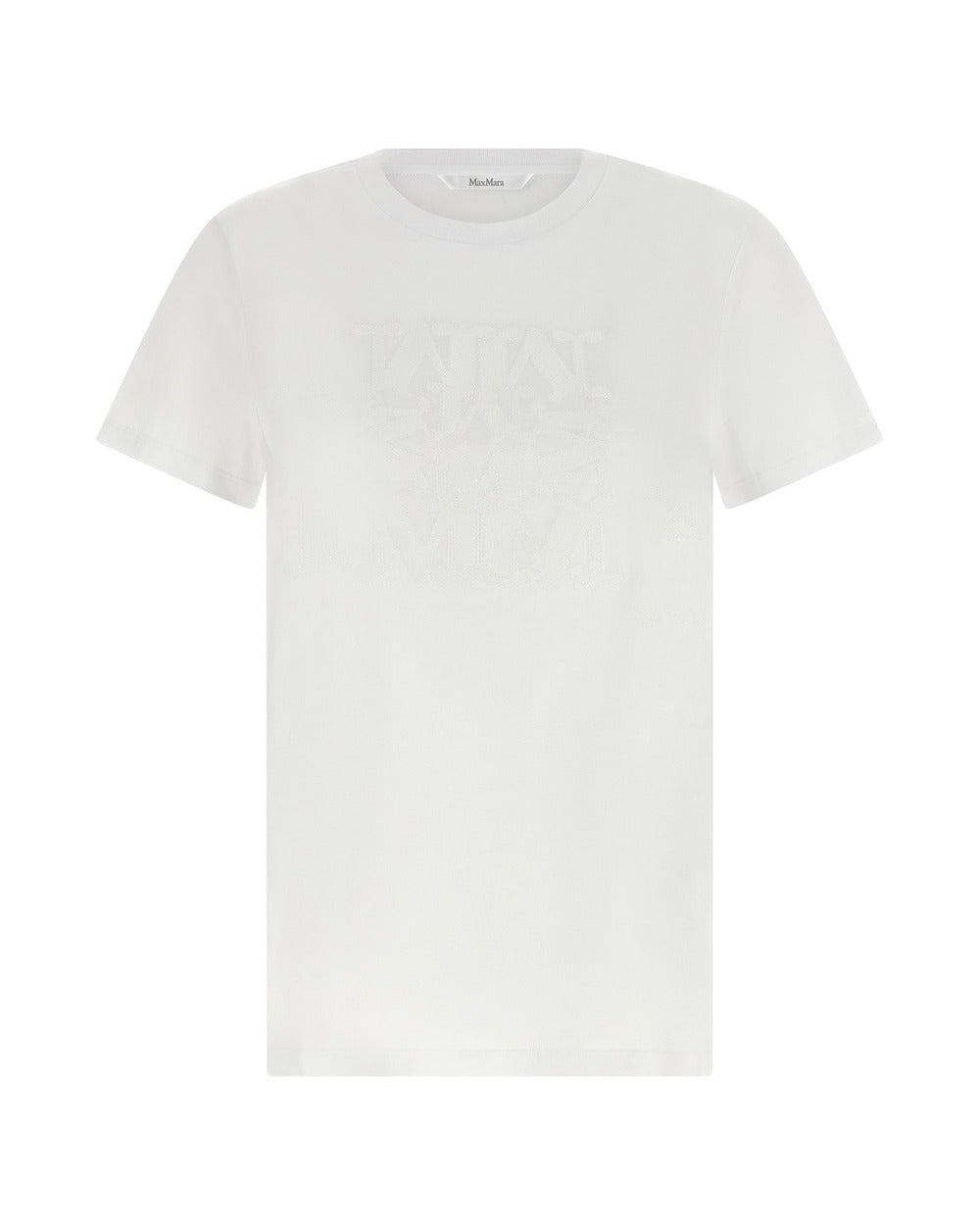 Max Mara White Cotton T-Shirt