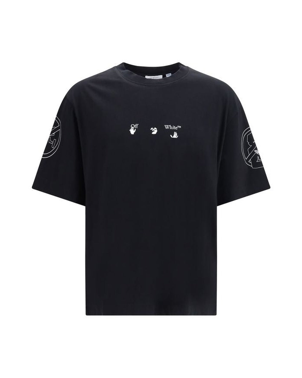 Off-White Black Cotton T-Shirt