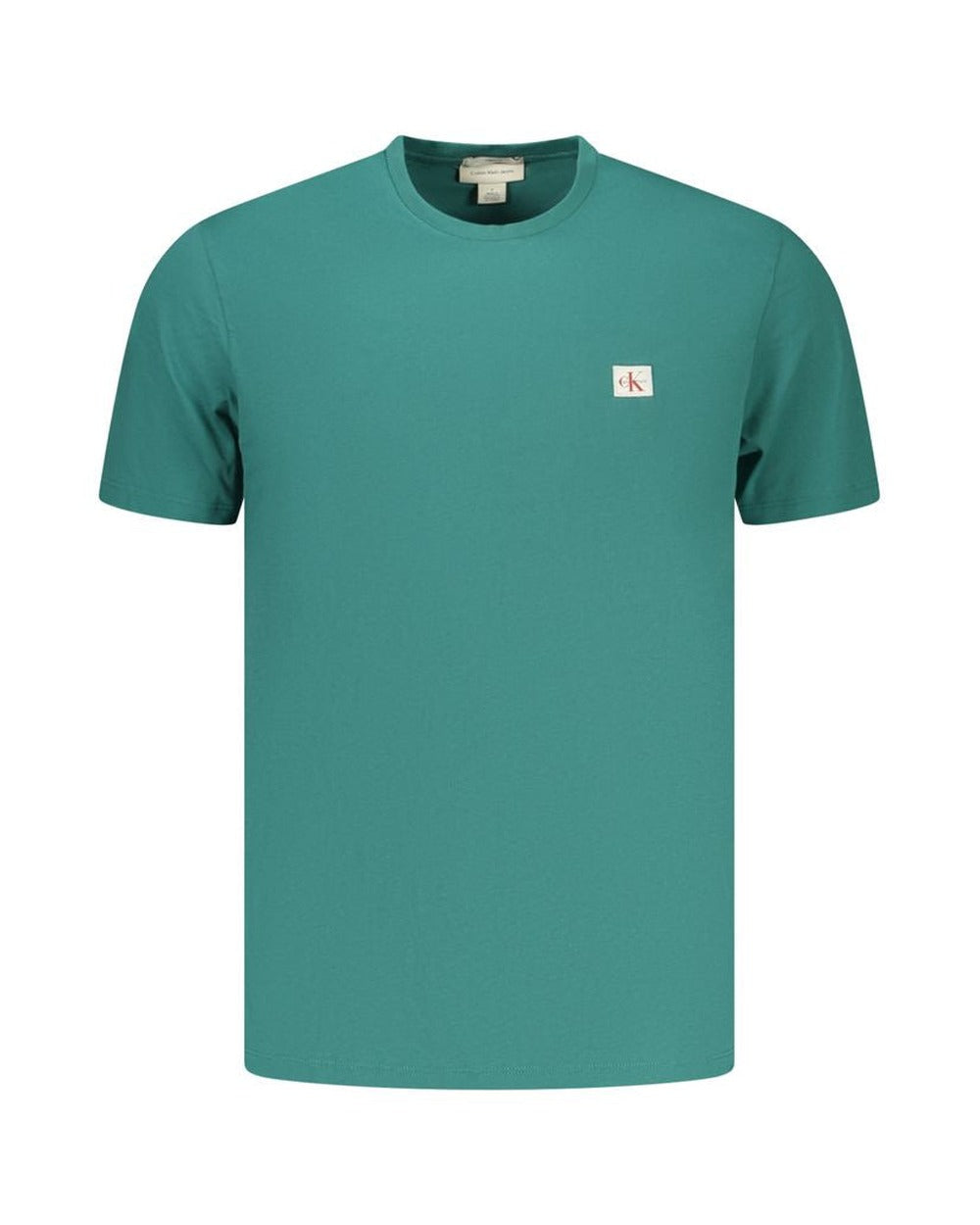 Calvin Klein Green Cotton Men's T-Shirt