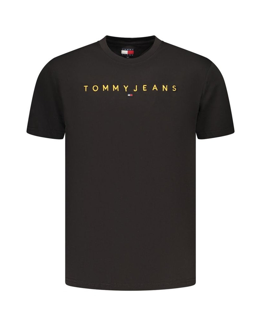 Tommy Hilfiger Black Cotton Men's T-Shirt