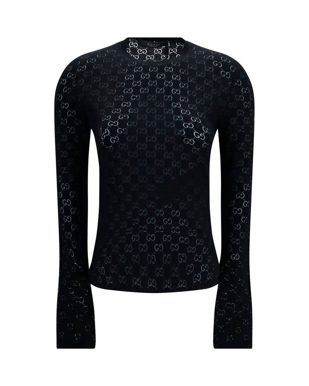 Gucci Black Cotton T-Shirt