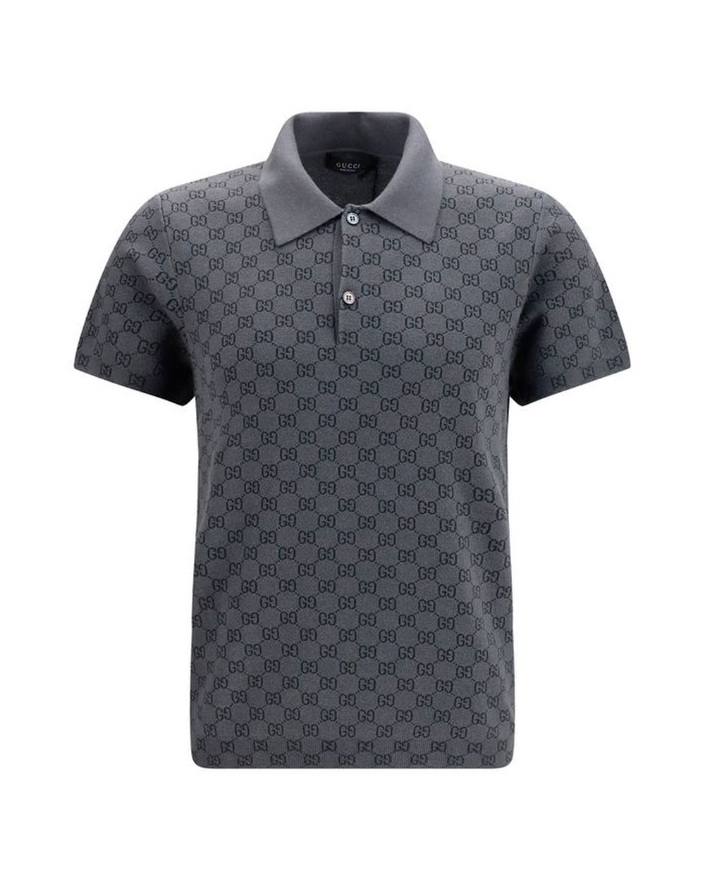 Gucci Gray Lamb Ovis Aries Polo Shirt