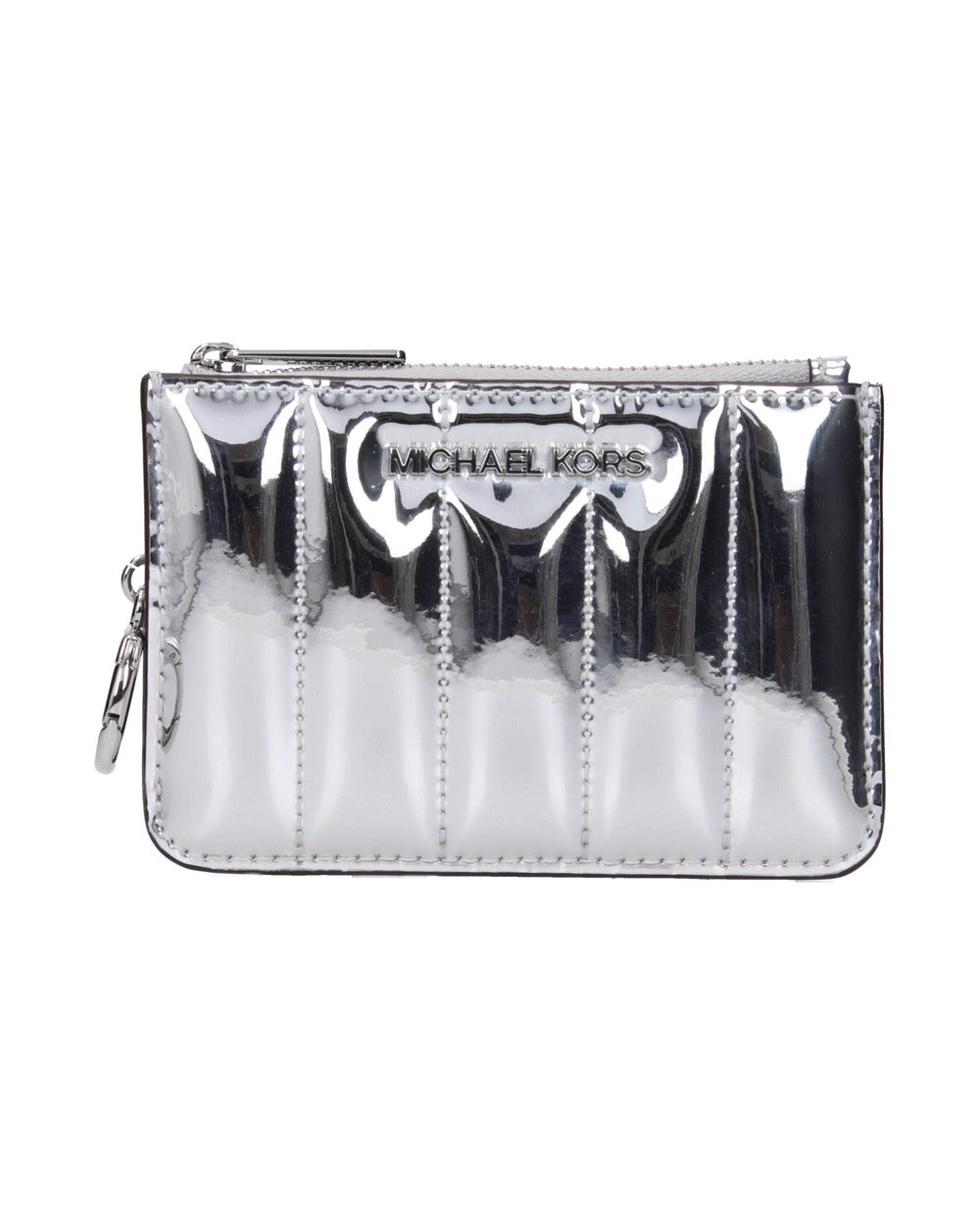 Michael Kors Gray Leather Wallet
