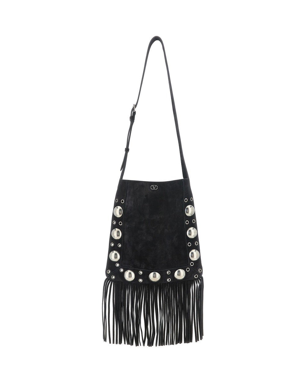 Valentino Garavani Black Calfskin Shoulder Bag