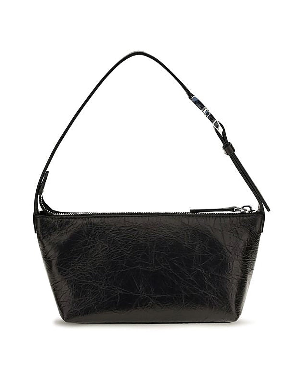 Fendi Black Calf Leather Bos Taurus Clutch Bag